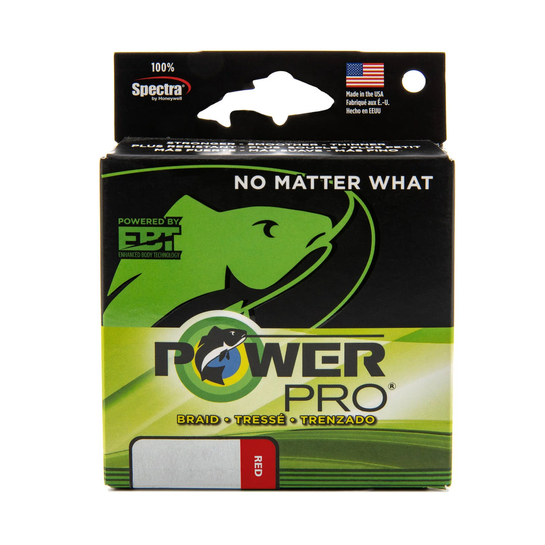 POWER PRO VERMILION RED Braid Fishing Line