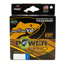SUPER 8 SLICK V2 MARINE BLUE Braid Fishing Line